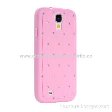 New Crystal-Studded TPU Hard Case for Samsung Galaxy S4, 9500